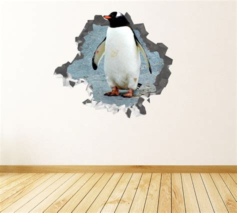 penguin wall stickers